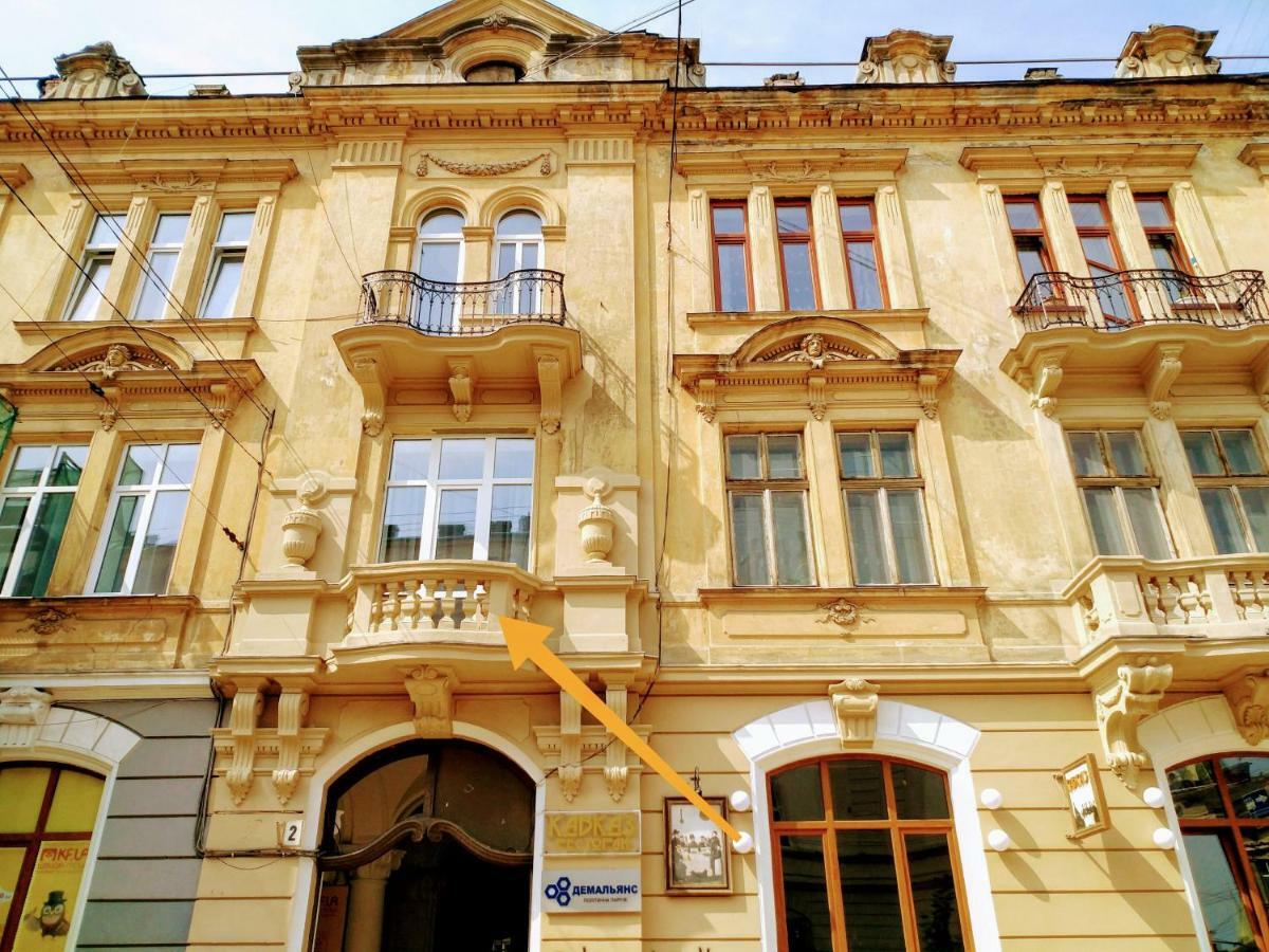 Family Apartments In Lviv Center With Balcony Eksteriør bilde